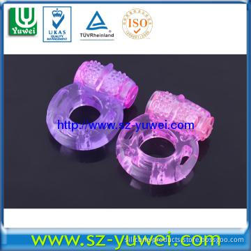 Pleasure-enhancing toy, Men cock ring Vibrator with Butterfly Shape